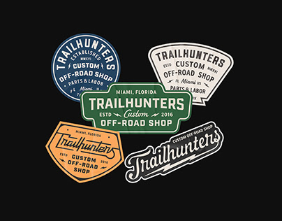 Trailhunters - Merchandise Designs
