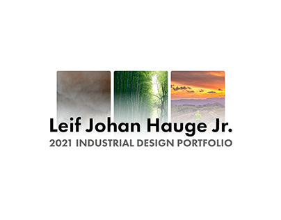 2021 Industrial Design Portfolio