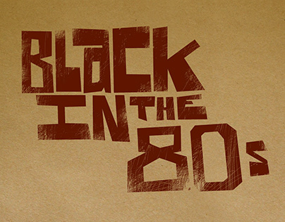 VH1 “Black in the 80s” identity and motion design.