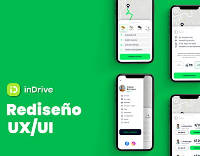 InDrive - UX/UI Design