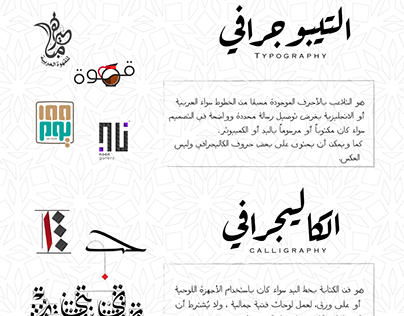Typograph vs calligraphy
