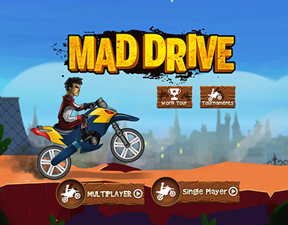 Mad Drive Multiplayer Game