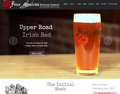Four Saints Brewing Company Website