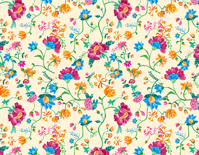 pattern: chintz floral