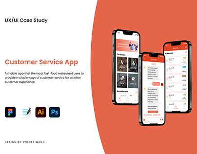 UX/UI Case Study | Customer Service App