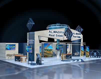Al Mazaya Real Estate Exhibiton Stand Design