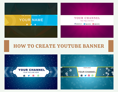 How to Make a YouTube Banner - Poster App Lab