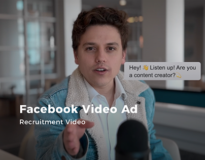 Facebook Video Ad - Creator Marketing is hiring