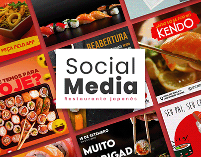 Social Media - Restaurante Japonês