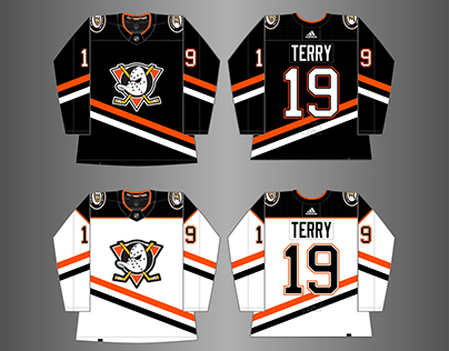 Anaheim Ducks Uniform Set Concept
