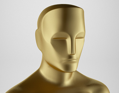 Oscar Award 3d model