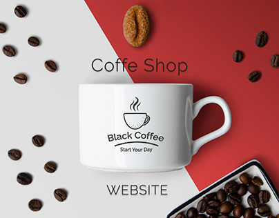 Black Coffee Website Design