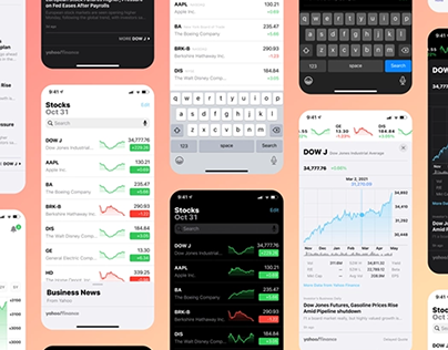 iOS Stocks Redesign
