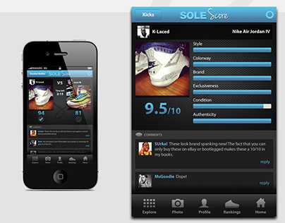 Sole Score the real-time sneaker data network