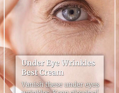 Time To Say No More Under Eye Wrinkles.