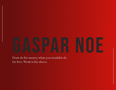 Gaspar Noe