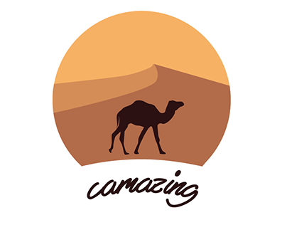 Camazing logo (camel milk)