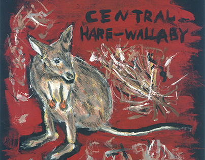 Central Hare - Wallaby / Art Project Extinct Animals