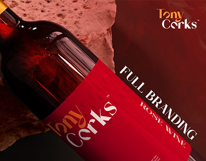 Tony Corks (Wine Brand Identity Design)