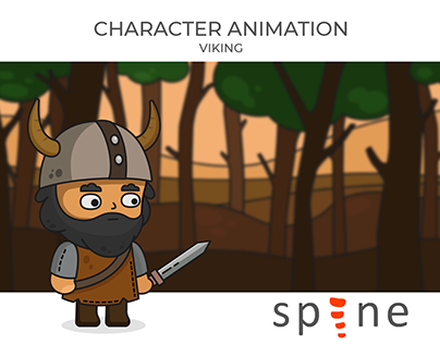 VIKING - Character animation in SPINE