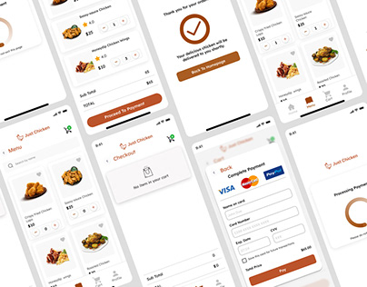 Project thumbnail - Ui design for chicken order