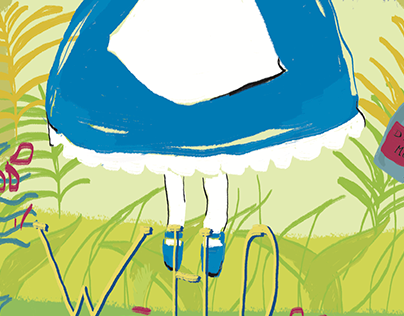Illustration of "Alice in Wonderland"