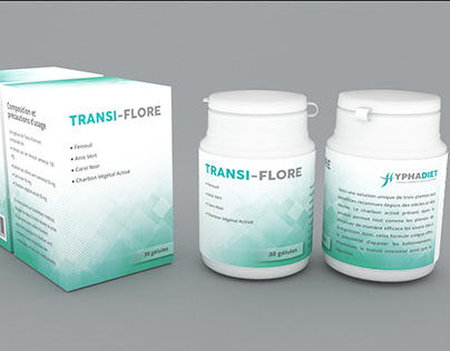Transi-Flore Packaging design