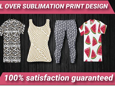 All Over Print Sublimation Design