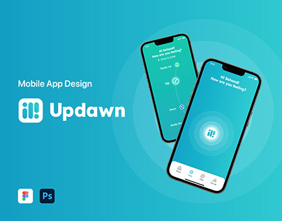 Updawn Mobile App Design | UX/UI Design