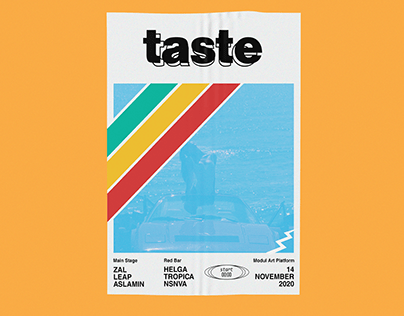 Poster of the event "TASTE"