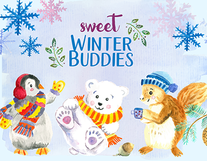 Sweet Winter Buddies BUNDLE