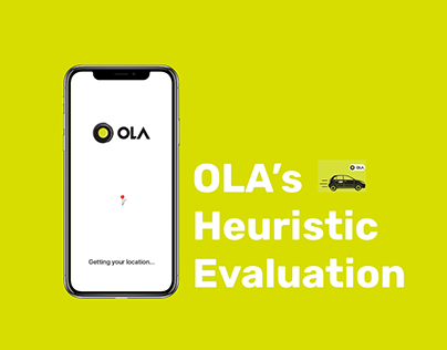 Heuristic Evaluation of Ola App