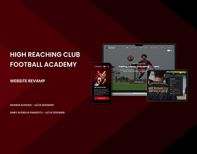 HRC Football Academy - UI/UX Portfolio - Ananda Kusnadi