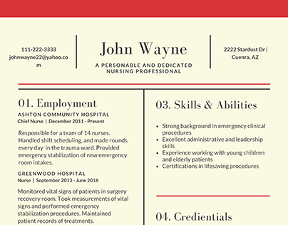 Updated Resume Examples 2017