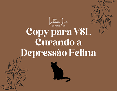 Copy VSL Curando a Depressão Felina