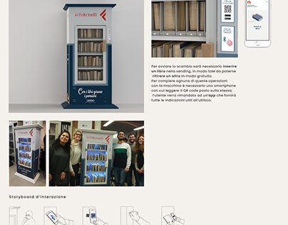 LIBRERO - Vending machine per il bookcrossing