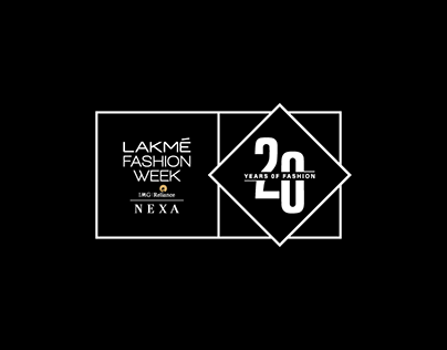 Lakme Fashion Week - 20 Years Identity Design