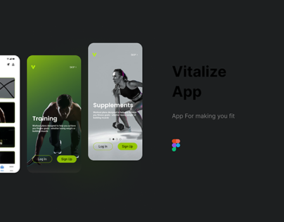 Project thumbnail - Fitness App : VITALIZE