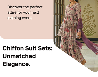 Chiffon Suit Set Elegance: Unveiling Unique Styles