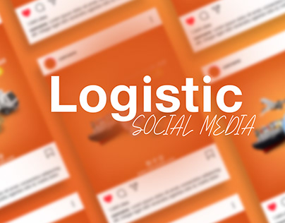 Logistics social media designs