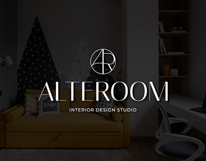 Логотип студия дизайна интерьера / Фирменный стиль