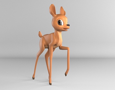 Bambi - Modélisation & Animation 3D