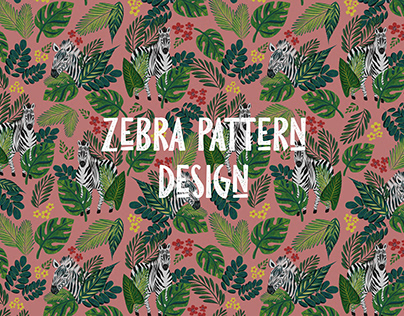 Zebra pattern design