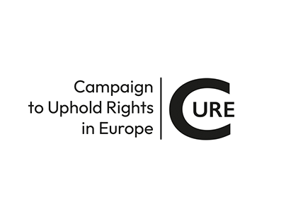 Logo for Campaign to Uphold Rights in Europe