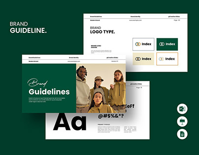 Index | Brand Guidelines Template