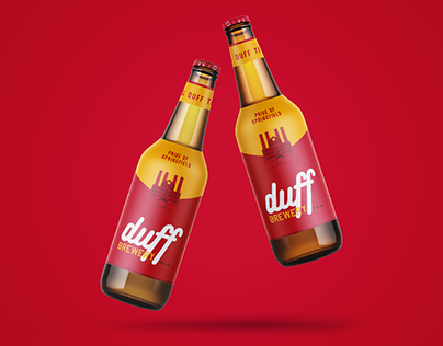 Duff Beer Rebranding