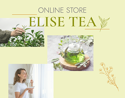 Elise - Tea online store