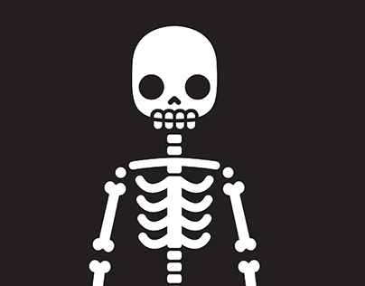 Skeleton graphic for internal presentation