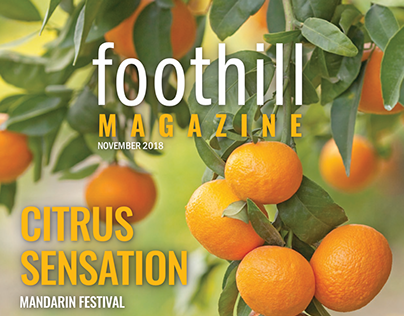 Page Design for Foothill Magazine