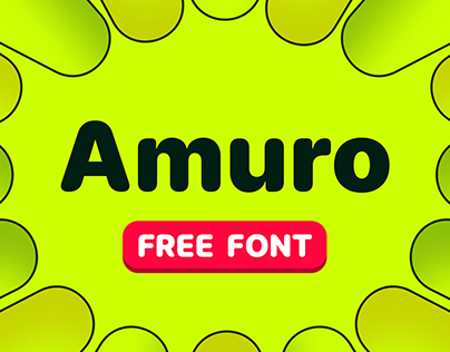 AMURO - ROUNDED - 18 FONTS